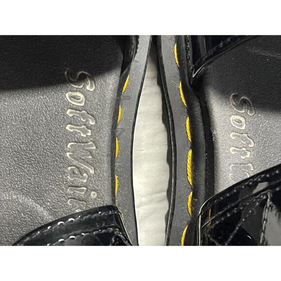 Dr. Martens Voss Platform Sandals – W Size US 10 / EU 42, Black Patent Leather - Picture 10 of 11